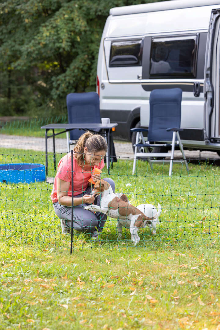 KERBL Begrenzungszaun Camping Net